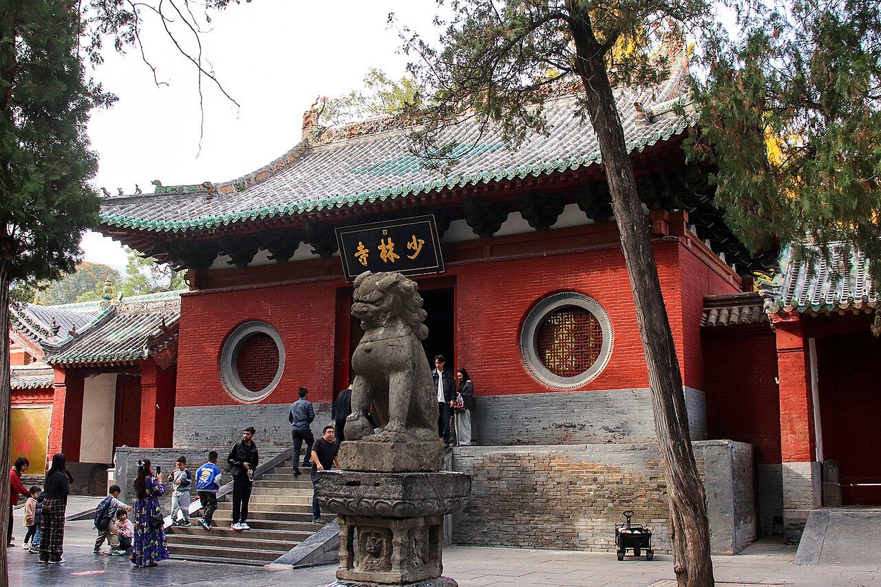 Haupthof des Shaolin-Tempels (Changzhuyuan)