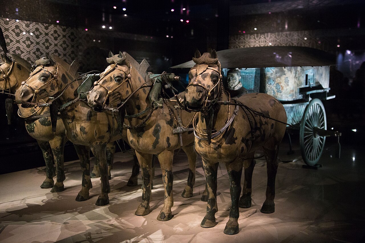 Museum der Bronzewagen im Lishan-Garten