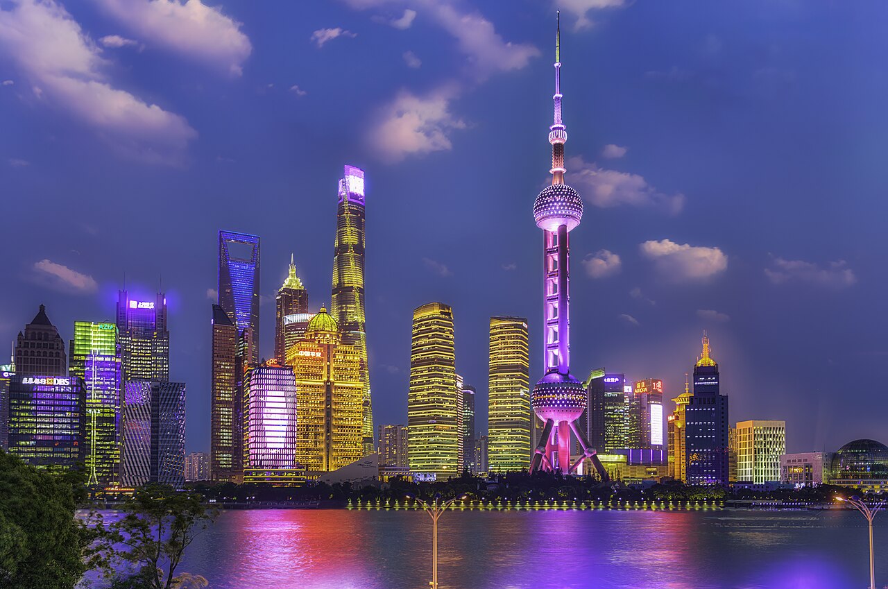 Blue Hour at the Waterfront Promenade